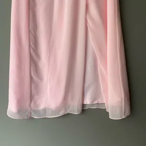 Hebeos‎ Ethereal Dainty Fairy Flowy Formal Bridesmaid Prom Maxi Dress Pink thumbnail 3
