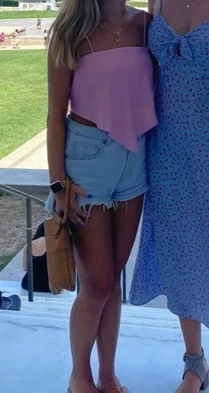 Zara Pink bandana top thumbnail 1