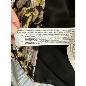 Zara Yellow Purple Floral One Shoulder Bodycon Medium NWT thumbnail 5