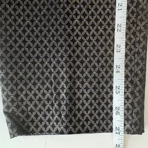 89th & Madison Pants Women 12 Black Gold Geometric Straight Leg Stretch Trouser thumbnail 11