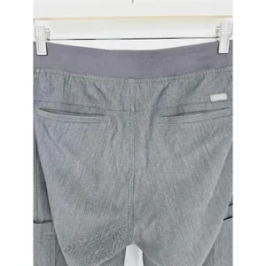 FIGS Cade Cargo Scrub Pants Straight Leg Graphite Gray Women's Small Pants thumbnail 8