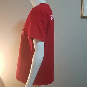 Red Nebraska Huskers Adidas Short Sleeve Tee (M) thumbnail 4