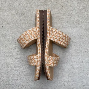 Lucky Brand Decime Espadrille Braided Jute Sandals size 8.5 thumbnail 3