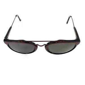 Retrosuperfuture Sunglasses Women Burgundy Double‎ Bridge Italian Retro Modern thumbnail 3