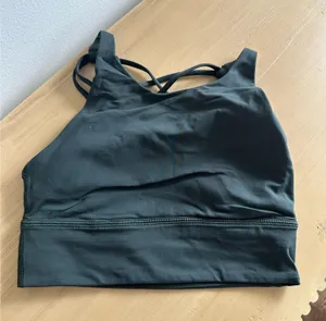 Lululemon Free to Be High-Neck Longline Bra Wild *Light Support, A/B Cup - Rainforest Green 6 thumbnail 1