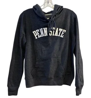 Penn‎ State University Gray Hoodie Unisex Small Pullover Graphic Print thumbnail 1