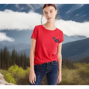 2* Chic J. Crew Women's‎ Embellished Anchor Scottie Dog T Shirt M/LBundle M./L thumbnail 6
