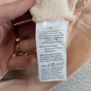J.Crew Portsmouth NH Compass Graphic Sweatshirt Peach Cotton Terry AJ780 Women M thumbnail 5