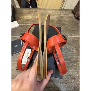 COACH Gracie Swagger Sandals Women's US Size 6M Carmine Red thumbnail 8
