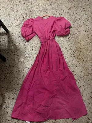 NWT Commense wrap Dress medium Pink thumbnail 10