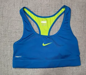 Nike Sports Bra Blue & Green Size Medium thumbnail 2