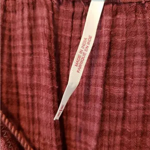 FP Movement by Free People Red Tank Top with Patterned Hem thumbnail 3