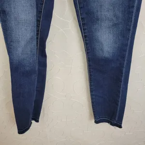 Articles of Society Womens Jeans Size 25 Blue Cropped Mid Rise Skinny Fit Button thumbnail 4