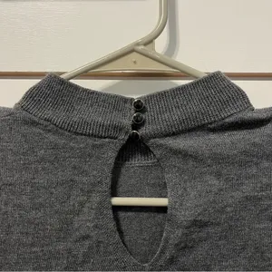 Sézane 100% Merino Wool Grey Sweater Jumper thumbnail 8
