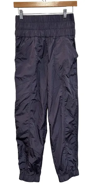 Free People Movement Joggers Blue High Rise Track Pants Small Gorpcore Hiking‎ thumbnail 1