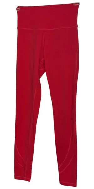 Alphalete Women's XS Pulse‎ Surge Leggings Deep Red Compression Leggings Sporty thumbnail 1