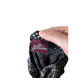 Salaam Black Red Polka Dot Maxi Skirt Size Small‎ thumbnail 6