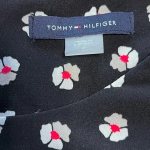 Tommy Hilfiger Floral Bell Sleeve Mini Dress Black | 2 thumbnail 3