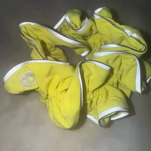 Lululemon Athletica Yellow Hair Scrunchie thumbnail 2