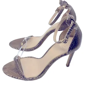 Zara Sandals Gold Snakeskin thumbnail 1
