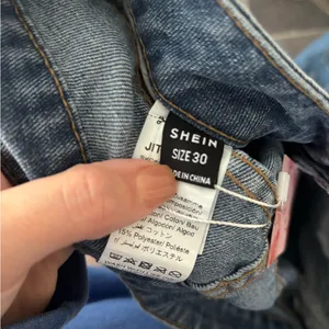 SHEIN Blue Flare Distressed Jeans thumbnail 4