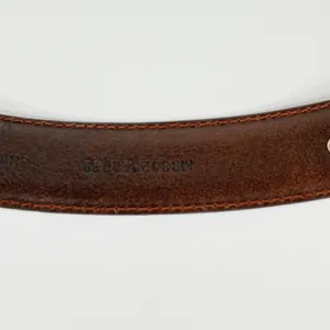 Fossil Size 38 Brown Croc Embossed Leather Concho Western Belt Equestrian Rodeo thumbnail 10