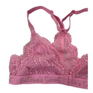 Victoria's Secret Women Size Small Pink Bralette Bra Lace (10F-20) thumbnail 3