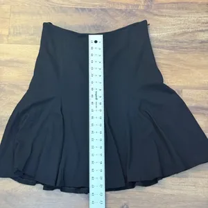 Lauren Ralph Lauren Black Paneled A-Line Skirt Size 6 Side Zip Rayon Blend thumbnail 4