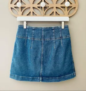 Free People Virgo Mini Skirt Sz 29 thumbnail 6