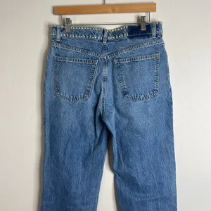 ASOS design Women's Blue Jeans‎ with Studded gem Details size 28 cute spring thumbnail 11