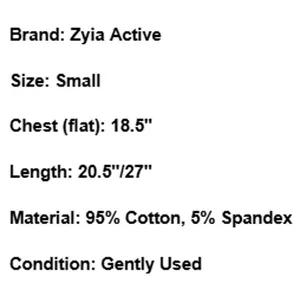 Zyia Top Long Sleeve Open Back Yellow Lightweight Yoga Athleisure Tee Size Small thumbnail 7