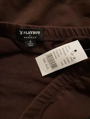 Playboy Brown Mini Skirt thumbnail 2