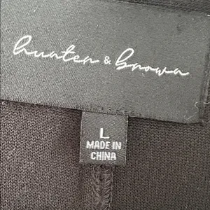 Black Longline Coat Size L thumbnail 3