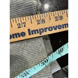 Nike Womens Sportswear Essential Fleece Joggers Gray High Rise Pants M 4070 thumbnail 5