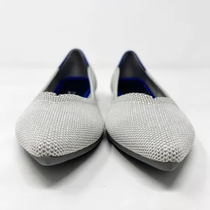 [Rothy’s] The Point Birdseye Gray Slip On Washable Ballet Flats Pointed Toe 6.5 thumbnail 3