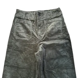Maeve Anthropologie The Colette Pants Womens 31 Olive Green Excellent‎ Corduroy thumbnail 2