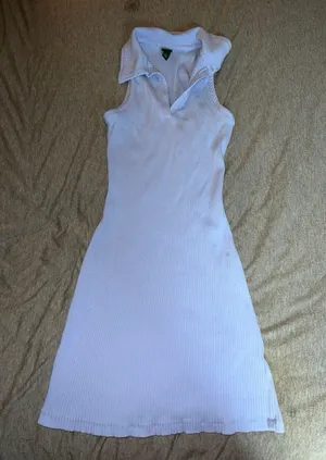Blue Collared Dress Size M thumbnail 1