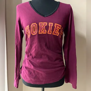 RARE! Virginia Tech Women’s HOKIES Top Size M thumbnail 7