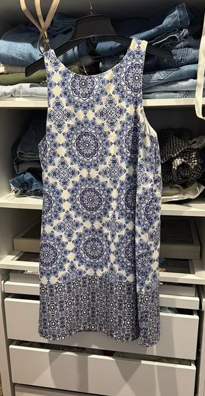 Everly Dress Floral Blue thumbnail 1