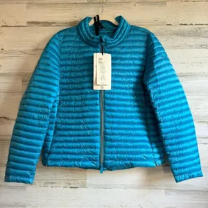NWT Save The‎ Duck Carina Puffer Jacket Lightweight Spring Puffer Quilted Zip Lg thumbnail 1