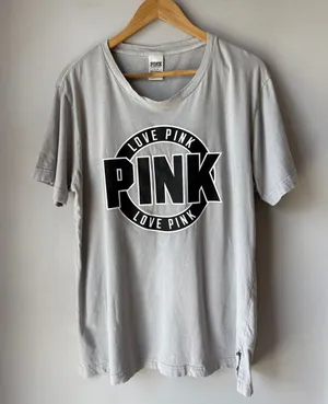 PINK Victoria's Secret Campus School Spirit Tee thumbnail 1