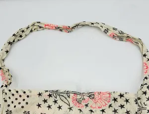 Free People Reusable Tote Crossbody Shoulder Bag Gauze Knit Boho Shopping Bag thumbnail 3