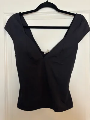Free People Duo Corset Cami Black Medium thumbnail 2
