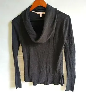 Victoria's Secret M Gray Turtle Neck Sweater thumbnail 1