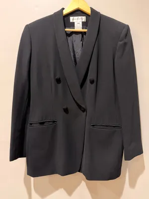 Blazer Sports Coat Workwear Business Professional Old Money Classic Suit Jacket thumbnail 1