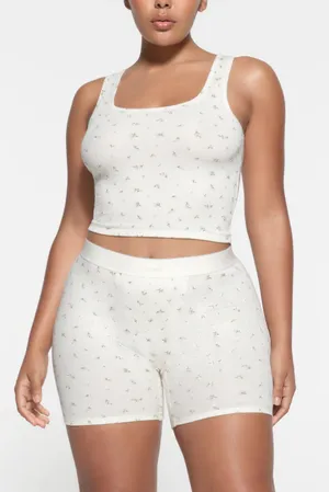 Cotton Rib Tank Top thumbnail 1