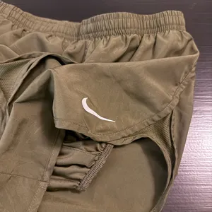 Nike‎ Khaki Green Running Shorts thumbnail 6