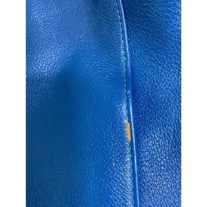 Coach Medium W Adjustable Strap Blue Leather Cross thumbnail 3