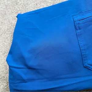 Figs Women’s High Waisted Zamora Jogger Scrub Pants Pull On in Royal Blue MT thumbnail 16