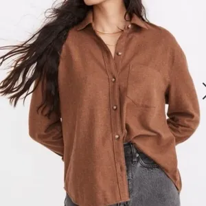 Madewell Flannel 100% cotton Kempton Button-Up flannel Shirt thumbnail 1